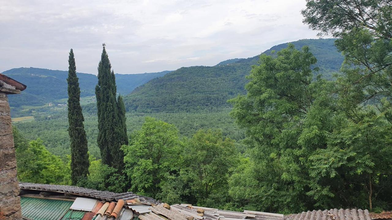 Casa Leonarda, Old Authentic Istrian Stone House Near Motovun, Central Istria Zamask Buitenkant foto